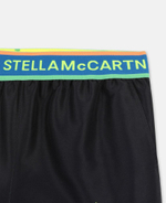 Шорты купальные STELLA McCARTNEY Черный/Принт: разноцветные пальмы Мальчик