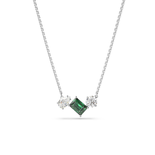 MESMERA:PEND GREEN WHITE/RHS