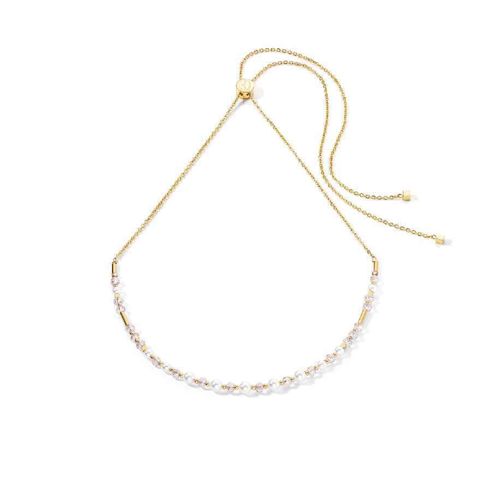 Колье Coeur de Lion Beige-Gold 4310/10-1016