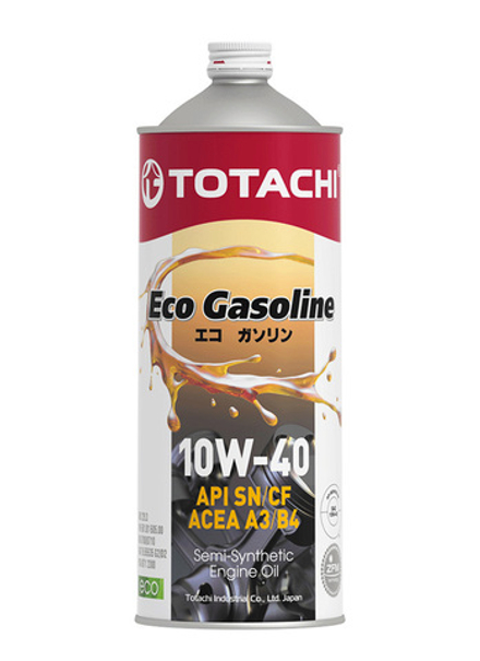 Масло моторное TOTACHI Eco Gasoline SN/CF 10W-40 1л