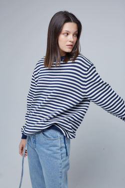 Джемпер-тельняшка из хлопка