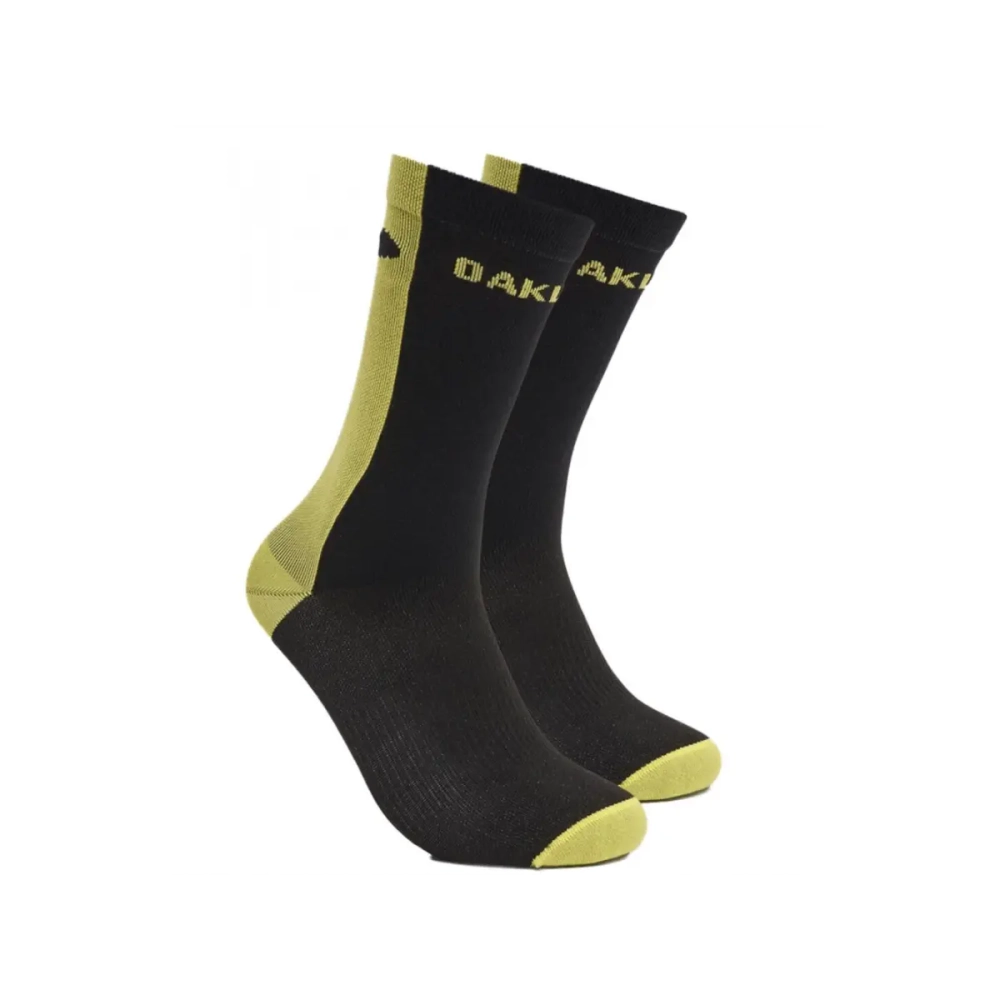 Носки OAKLEY ICON ROAD SHORT SOCKS BLACK/YELLOW
