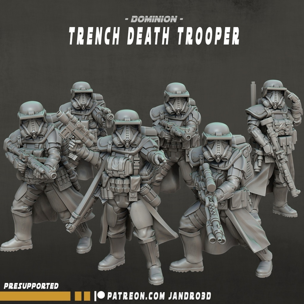 Star War Trench Death Trooper