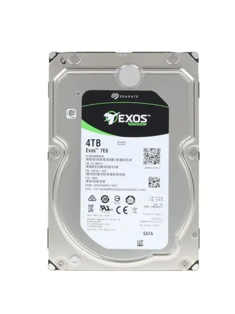 3.5" 4 ТБ Жетский диск 7200 Exos 7E8 ST4000NM0035