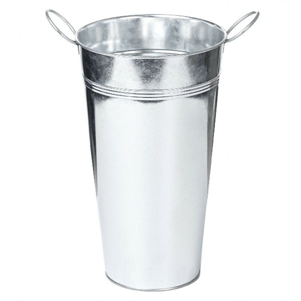 Вазон металлический D16,5*10,5*H28см STG602