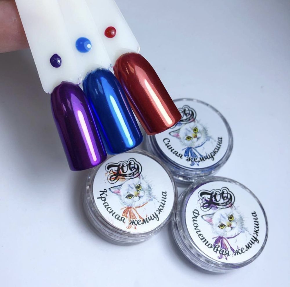 Zoo Зеркальная цветная втирка «Красная жемчужина», 0,5гр