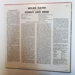 Винтажная виниловая пластинка LP Miles Davis Porgy And Bess (Japan 1981) (No Obi)