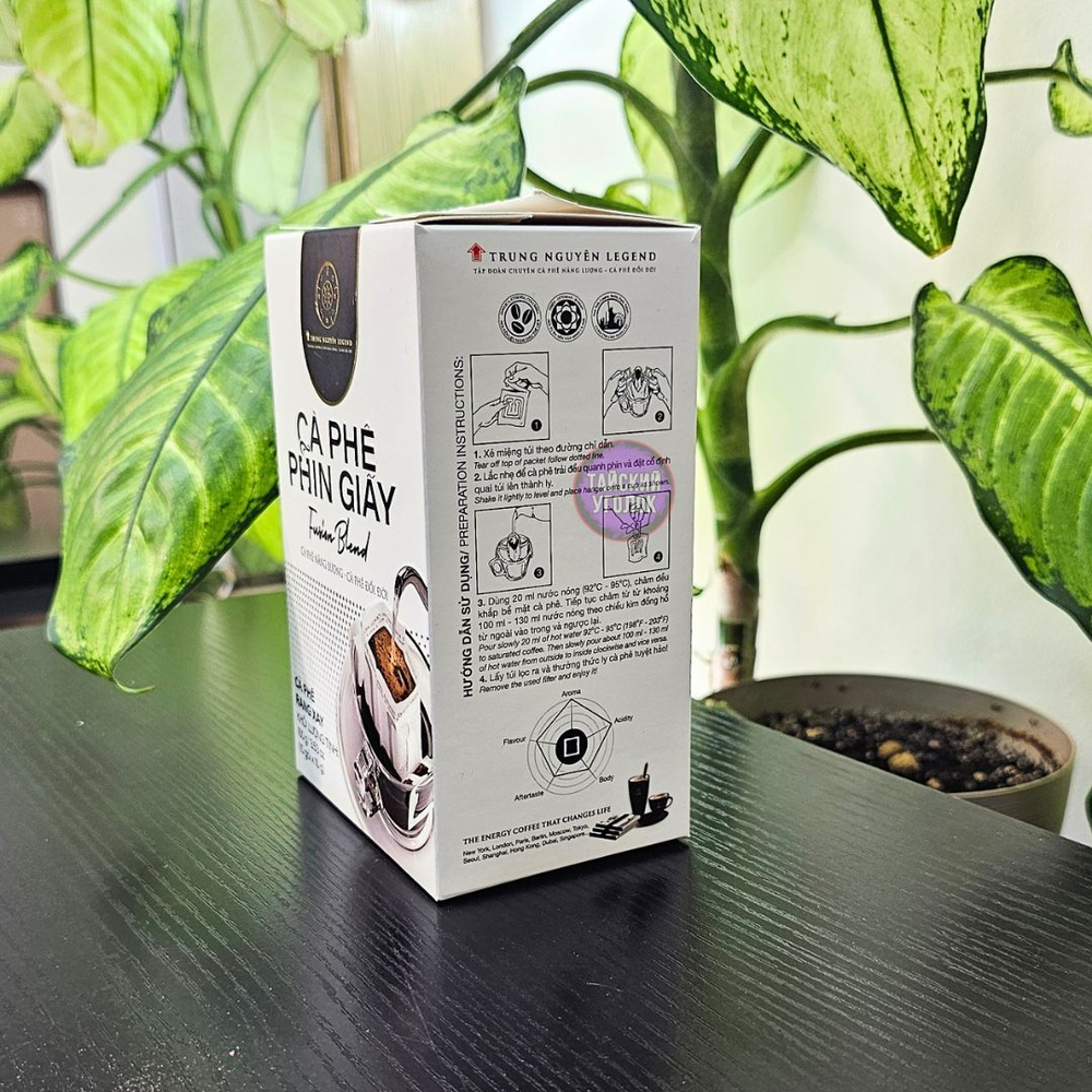 Кофе молотый Trung Nguyen Legend FUSION BLEND 10 шт по 10 гр