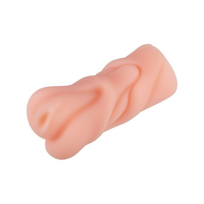 Силиконовый реалистичный мастурбатор-вагина (Цвет: телесный)