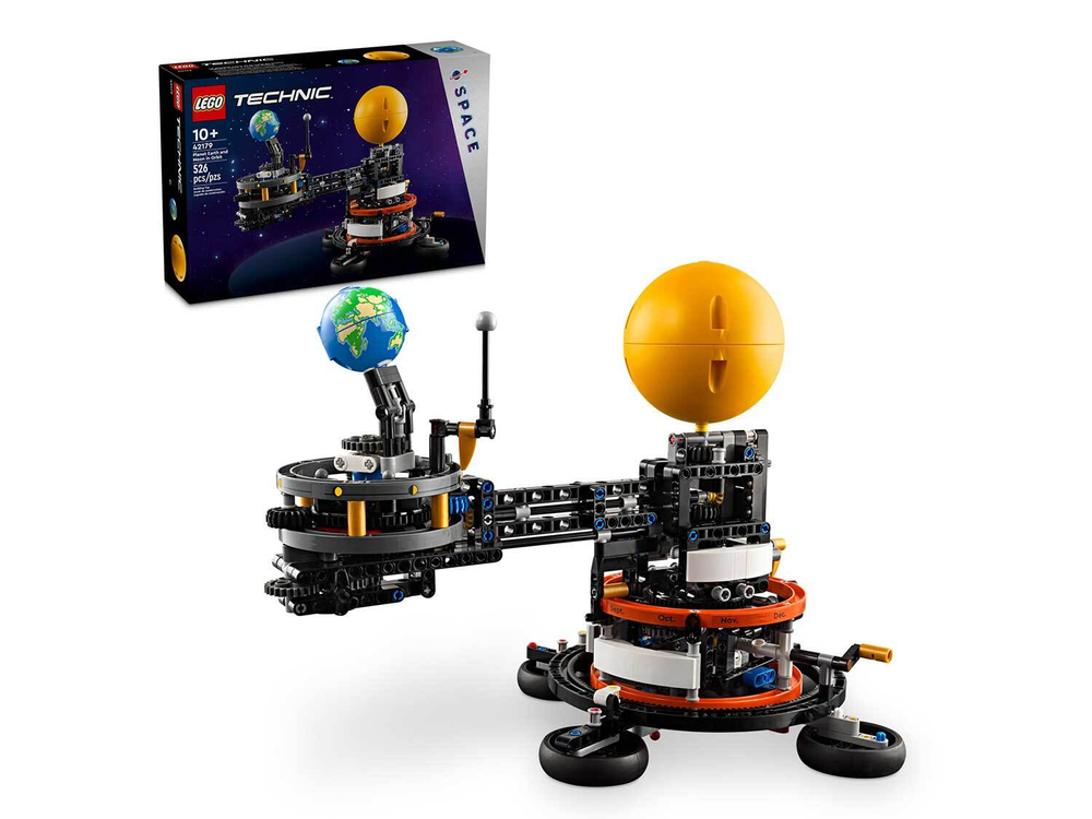 LEGO Technic 42179 Планета Земля и Луна на орбите — познавательный конструктор