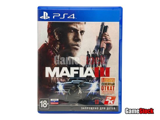 PS4 Mafia 3 (Б/У, Русские субтитры, CUSA-03617)