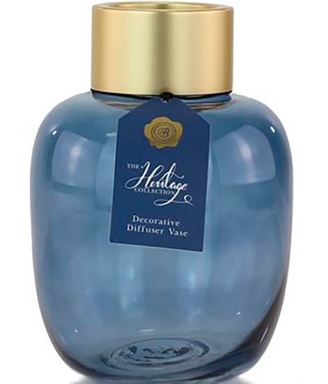Синяя ваза для аромадиффузора The Heritage Collection, Ashleigh & Burwood