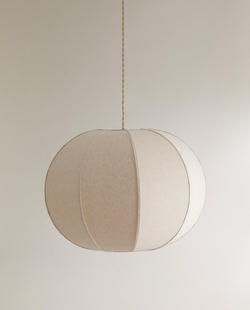 Zara Home Потолочный светильник, цвет экрю, 24.5 см