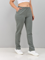 Костюм с брюками КБ-184/оливкабордо-листья