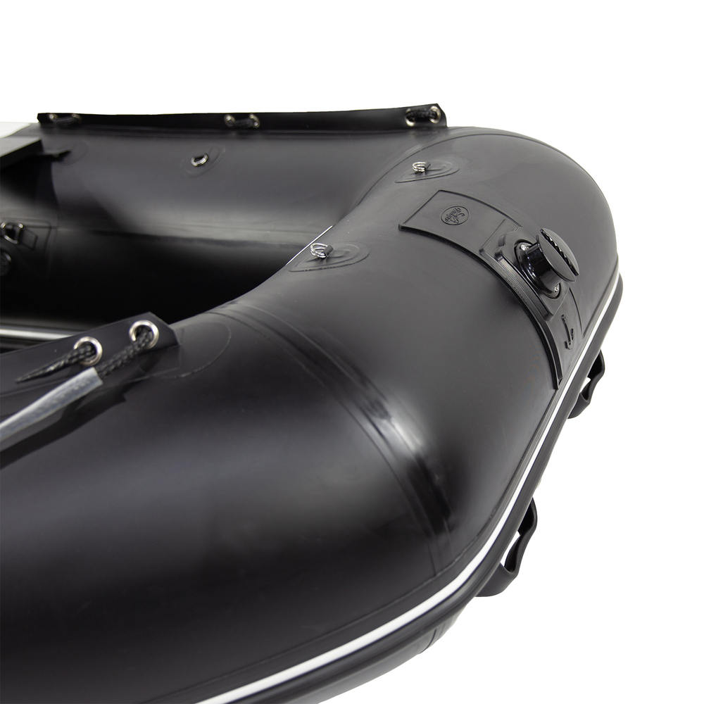 Надувная ПВХ-лодка BADGER Heavy Duty 390 AL, Черный
