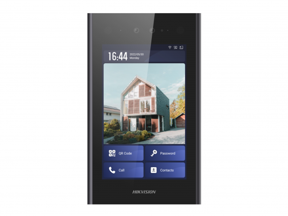Вызывная панель с функцией распознавания лиц (Hikvision) DS-KD9403-E6(O-STD)