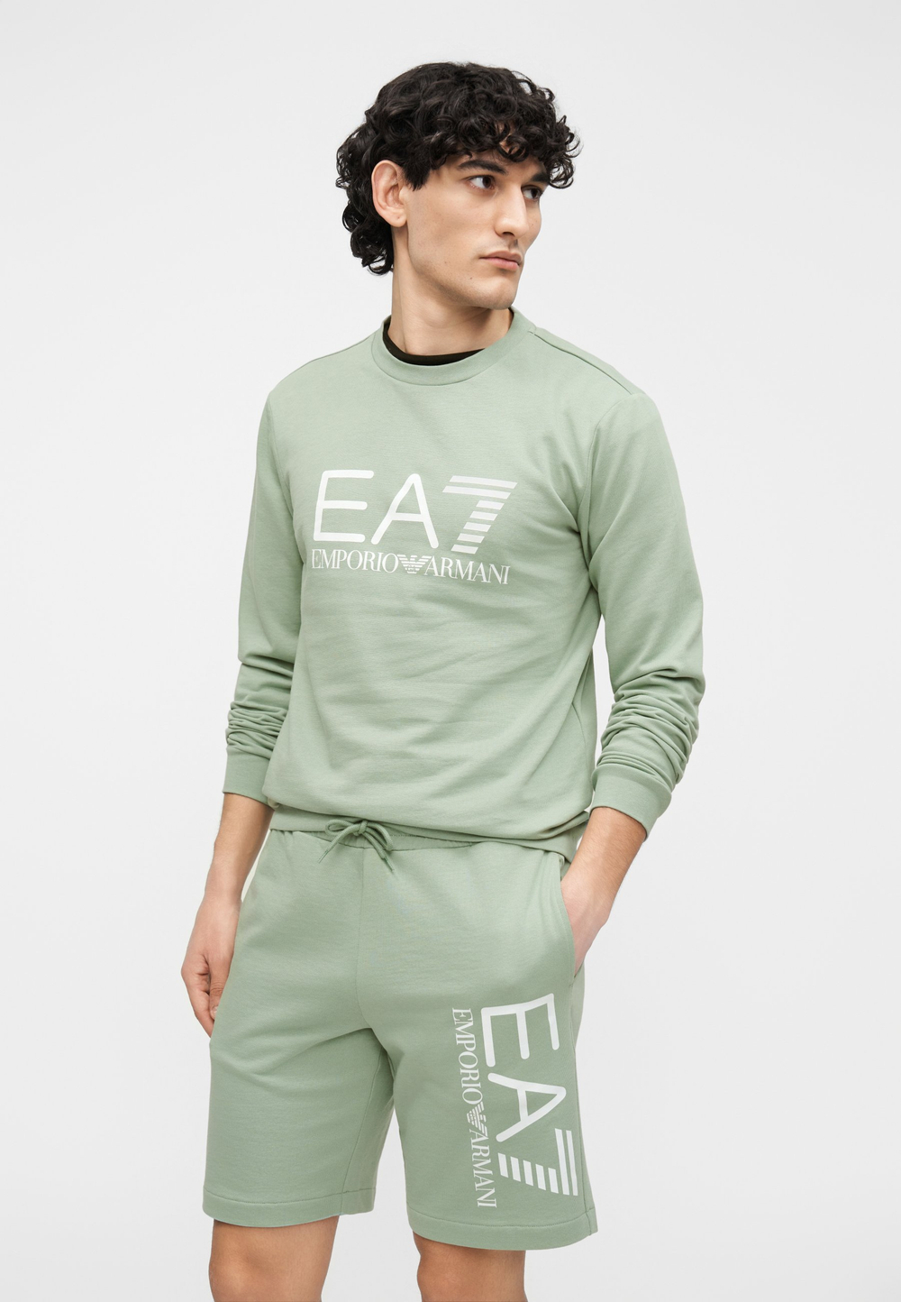 EA7 Emporio Armani UNISEX - Толстовка - Зелёный