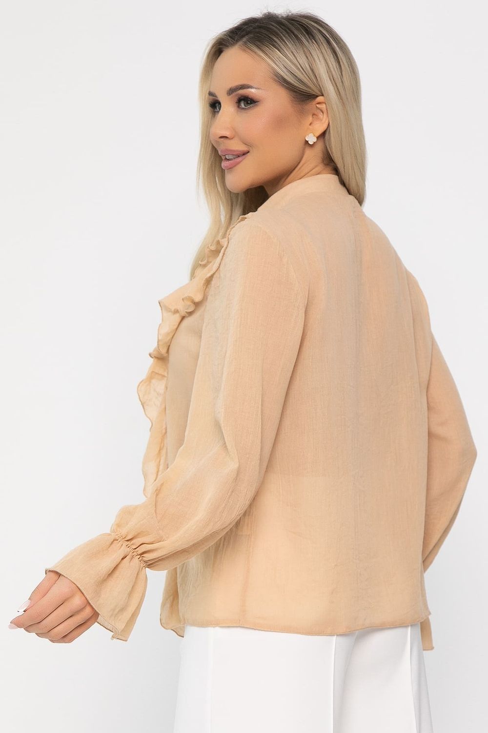 Блуза Розалинда (бежевая) Б13687-5М LT Collection