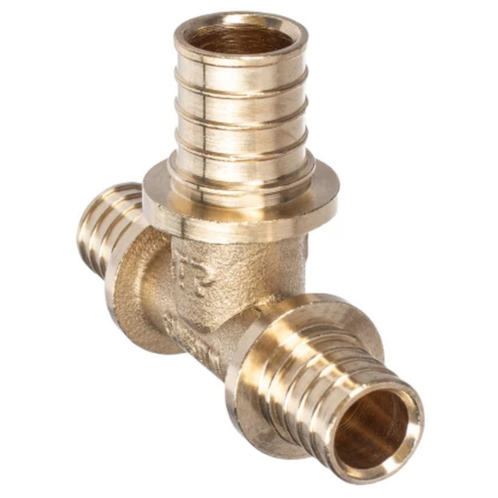 Тройник переходной 20х16х16 латунь акс.