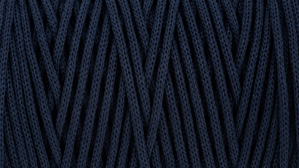 Blueberries cotton cord 4 mm