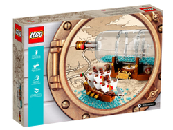 LEGO Ideas: Корабль в бутылке 21313 — Ship in a Bottle — Лего Идеи