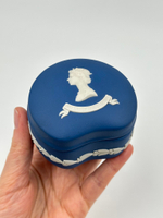 Шкатулка синяя Wedgwood