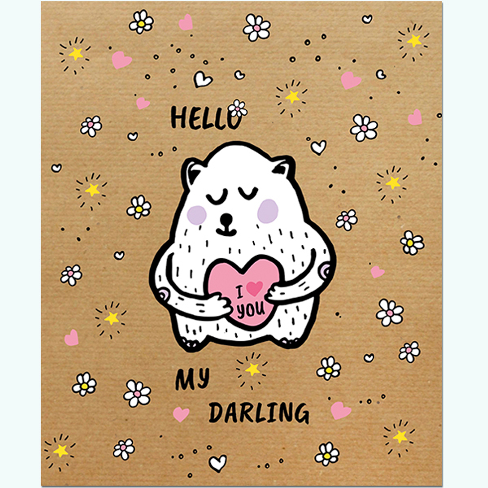 НОВИНКА! Тетрадь общая 48 листов на скрепке "Funny doodle"