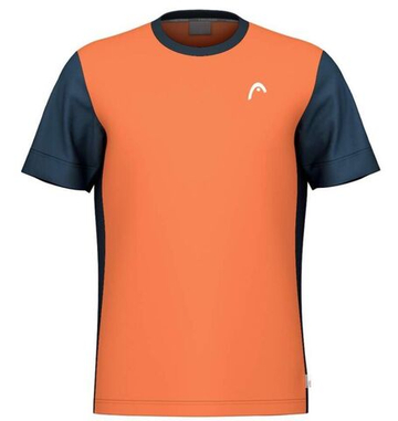 Мужская теннисная футболка Head Slice - campfire orange