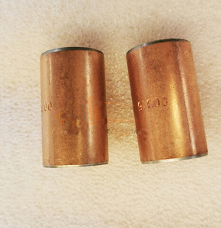 Втулка ролика тормозной колодки самосвал Sinotruk C7H, Howo T5G (ось VGD95)