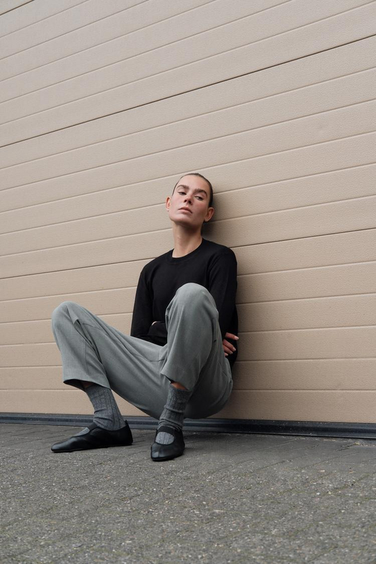 ZARA БАЗОВЫЙ ТОП, ЧЕРНЫЙ