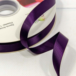 Лента Атласная 1,5см х 110м Полиэстер класс А (Фиолетовый)