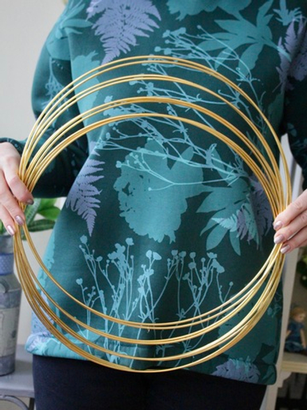 Набор колец металлических 40 см, 10 шт