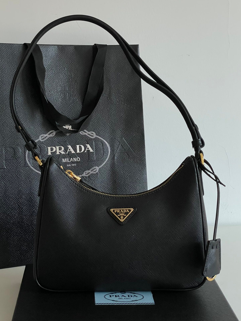 Prada Hobo Bag 22 cm