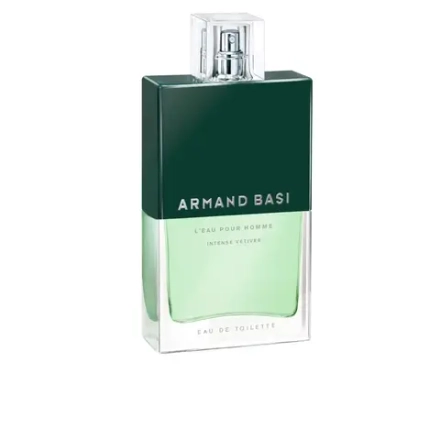 Мужская туалетная вода Armand Basi L'Eau Pour Homme Intense Vetiver с нотами кардамона и мандарина 125 мл