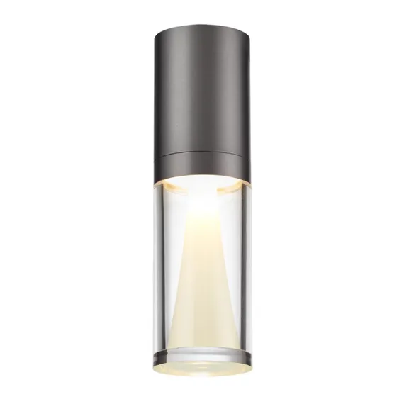 7143/4CL HIGHTECH ODL26 513 Потолочный светильник темный никель/акрилл/металл IP20 LED 4W 280Лм 3000K 180° 220V DEFANCE