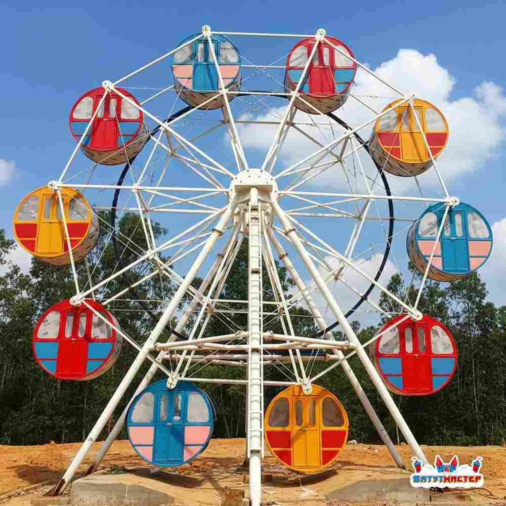 Чертово колесо «Вихрь» — 10 м, 10 кабин, до 20 человек