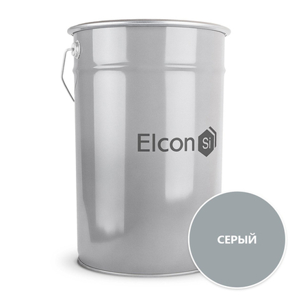 Грунт-эмаль антикоррозионная Elcon ХВ-0278, 25 кг, RAL 7040, серая