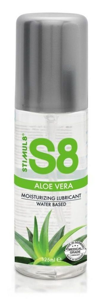 S8 Aloe Vera Lube, 125 мл – водная смазка с алоэ для чувствительной кожи