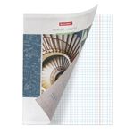 Тетрадь предметная УЧЕНЬЕ СВЕТ 48 листов, обложка картон, ГЕОМЕТРИЯ, клетка, подсказ, BRAUBERG ЭКО, 403530