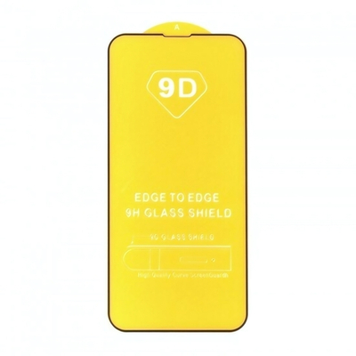 Стекло для iPhone 13 Mini на полный экран в тех.упак. (в комп. 25 шт), 010630-25 Черный CM