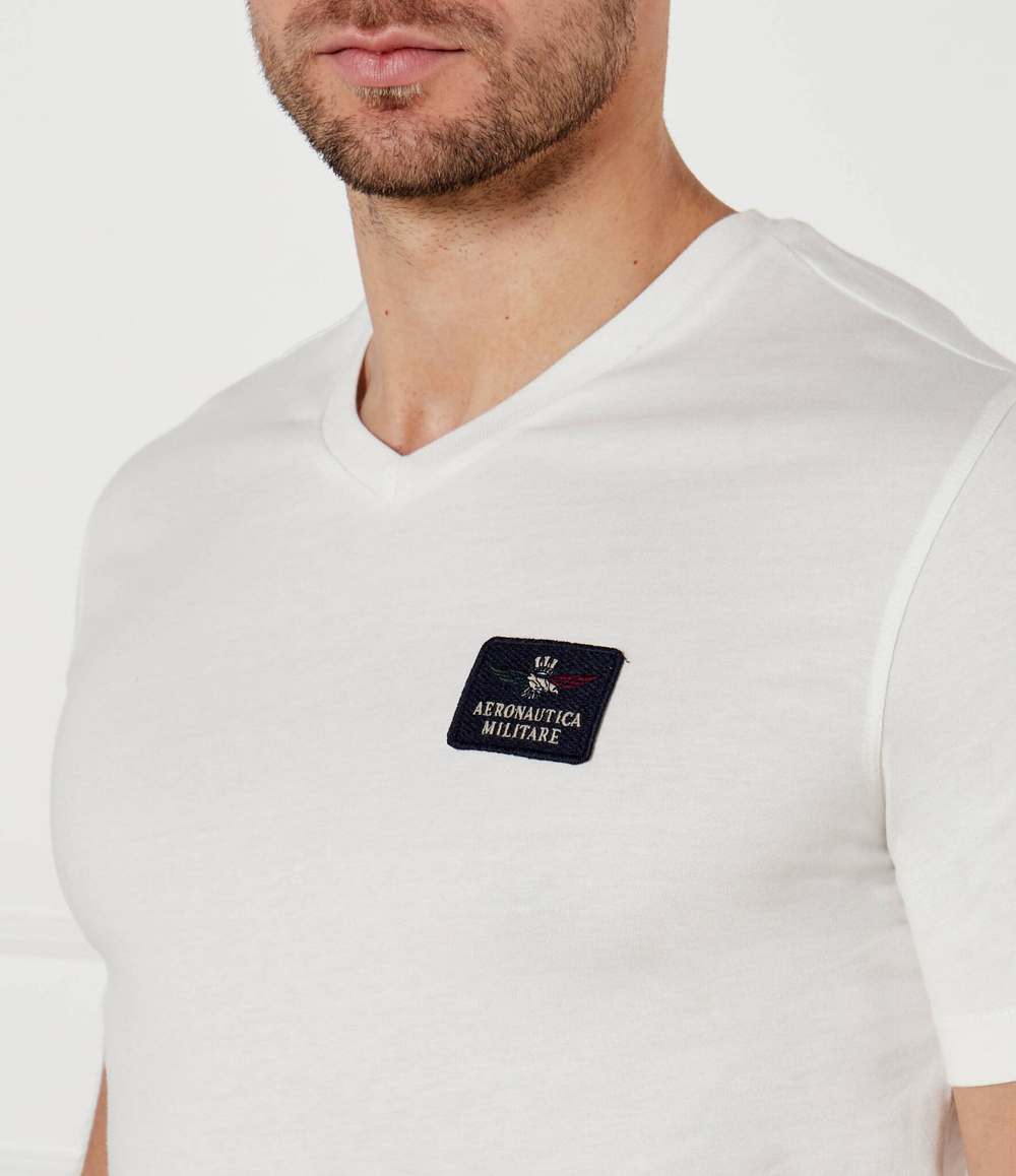Футболка Aeronautica Militare - белый(TS2333J662)