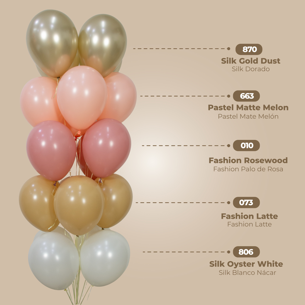 Шар 12" Сочная дыня, Пастель Матовый (Макаронс) (663) / Melon Sp