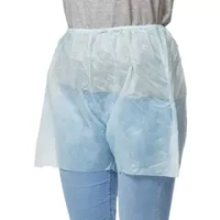 Брюки процедурные для пациента укороченные с разрезом Гекса нестерильные размер 52-54