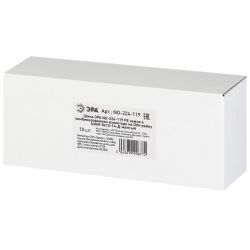 Шина ЭРА NO-224-119 PE земля в комбинированном изоляторе на DIN-рейку ШНИ-8х12-14-Д- желтый | Шины N, PE, PEN