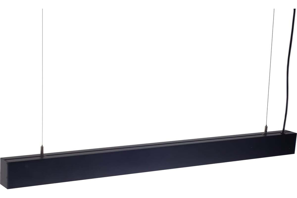 Светильник LED линейный СЛИМФЛЕШ VS310 54W-7250Lm 4000К Опал IP40 чёрный 1230х66х65мм