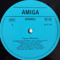 Винтажная виниловая пластинка LP Studio Orchester Traum Melodien (ГДР 1983) El Condor Pasa