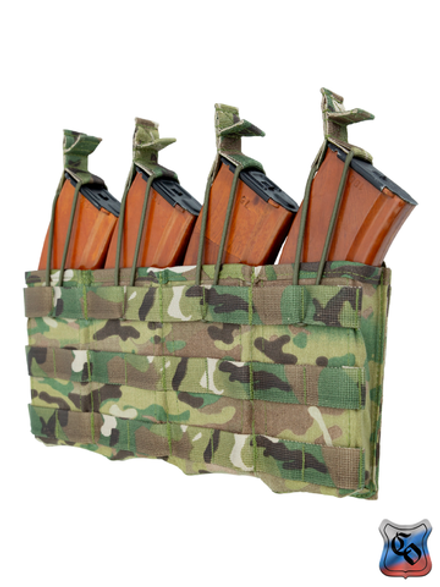 Подсумок SSO АКМ 4 MOLLE без клапана (Мультикам)