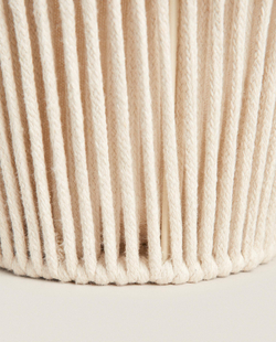 Zara Home Корзина из нержавеющей стали, цвет бежевый, 31 см