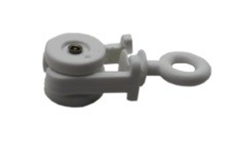 Бегунок для Glydea, пластик, белый