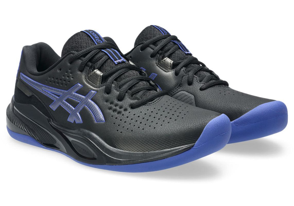 Мужские кроссовки теннисные Asics Gel-Challenger 15 Indoor - черный/темный кобальт